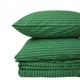 Набор MirSon №2948 Сolor Fun Line Одеяло летнее Детское 110x140 см 17-0612 Stripe Emerald Silk + Две наволочки 50х70 см + простынь 110x160 см (2200010965377) - изображение 2