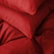 Простынь на резинке MirSon Фланель 009 Red 150x200 см (2200009651939) - изображение 14