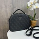 Жіноча сумка стиль Guess чорна сумочка на плече Гесс брендова з логотипом класична (327998) - зображення 9