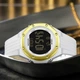Чоловічий годинник Sanda 6093 White-Gold - изображение 3