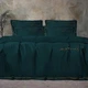 Простынь MirSon Imperial Tencel №07 Emerald 200x220 +25 см (2200010755947) - изображение 2