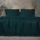 Комплект постельного белья MirSon Двуспальный 175х210 см №07 Emerald Imperial Tencel (2200010755749) - изображение 1
