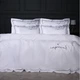 Комплект постельного белья MirSon Полуторный 143х210 см №01 White Imperial Tencel (2200010752823) - изображение 1