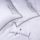 Простынь на резинке MirSon Imperial Tencel №01 White 80x160 см (2200010752878) - изображение 1