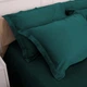 Комплект постельного белья MirSon семейный 2 x 160x220 см №07 Emerald Imperial Tencel (2200010755763) - изображение 9