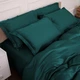 Комплект постельного белья MirSon семейный 2 x 143x210 см №07 Emerald Imperial Tencel (2200010755770) - изображение 7