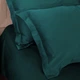 Комплект постельного белья MirSon семейный 2 x 143x210 см №07 Emerald Imperial Tencel (2200010755770) - изображение 10