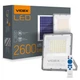 Светодиодный прожектор автономный VIDEX 30W 5000K 3.2V - изображение 1
