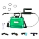 Электрический опрыскиватель Lesko 7.4V 5L Green садовый аккумуляторный ранцевый для сада огорода деревьев - изображение 3