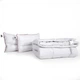 Набір MirSon №9556 Royal Pearl Hand Made Ковдра зимова Євро 200х220 Wool + Дві подушки 50х70 (2200010806304) - зображення 2