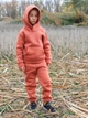 Костюм на подростка с начесом Dexter`s terracotta 134 см оранжевый - изображение 5