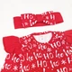 Боди Dexter`s-платье для девочки праздничное christmas ho-ho-ho 80 см - изображение 2