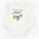 Боді Dexter`s hello baby на літо з тканини кулір 62 см білий - зображення 1