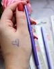 Контурний механічний олівець для очей та губ Kajal Cos Art 02 Violet - изображение 2