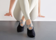 Носки для йоги и пилатеса Yoga socks с закрытыми пальцами, нескользящие, р/р 36-40, черные (YS-02-BL) - изображение 2