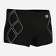 Плавки пляжные мужские Arena Graphic Swim Short 009083-501 105 Черные (3468337508618) - изображение 11