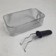 Электрическая фритюрница 3L масляная с сеткой 2000W, DSP KB-2079 Серебристая - изображение 4