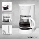 Кофеварка крапельна Clatronic KA 3473 White - зображення 2