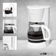 Кофеварка крапельна Clatronic KA 3473 White - зображення 3