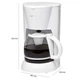 Кофеварка крапельна Clatronic KA 3473 White - зображення 5