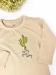 Кофта H&M 128 см бежево-коричневий артикул Л890 - изображение 2