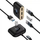 USB-Хаб Baseus Square Round USB to USB 3.0 + 3USB 2.0 1m Black - изображение 5