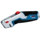 Нож выдвижной Bosch Professional (185 мм, 3 лезвия) универсальный быстрая замена лезвий + сменные лезвия (25336) - изображение 1