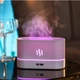 Увлажнитель воздуха Flame Aroma Diffuser мини увлажнитель воздуха Белый - изображение 1