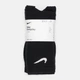Набор мужских носков высоких хлопковых Nike U Nk Everyday Cush Crew SX7676-010 38-42 (M) 3 пары Черный (888407237195) - изображение 6