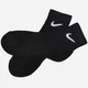 Набор мужских носков коротких хлопковых Nike U Nk Everyday Cush Ankle SX7667-010 38-42 (M) 3 пары (888407234309) - изображение 3
