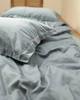 Простирадло Cozy 140x200x20 см на резинці Сіро-блакитне - зображення 6