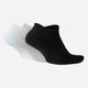 Набор мужских носков коротких хлопковых Nike Everyday Cush Ns132 SX7673-964 46-50 3 пары Белый/Серый/Черный (194955549353) - изображение 5