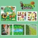 Игровой набор Plants vs Zombies Пруд Поле коврик и 27 магнитних елементов Растения против зомби - изображение 2