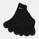 Набор женских носков высоких хлопковых Nike U NK ED PLS CSH CRW 132 SX6897-010 34-38 6 пар Черный (193658363617) - изображение 6