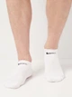 Набор мужских носков коротких хлопковых Nike Value No Show SX2554-901 42-46 (L) 3 пары Белый/Серый/Черный (659658576919) - изображение 3