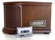 Музичний центр Вініловий програвач Soundmaster NR565DAB Nostalgic Stereo DAB+/MP3/FM/CD/Bluet - зображення 8