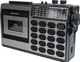 Радиомагнитофон с разъемом для наушников Soundmaster RR18SW Retro USB SD Черный - изображение 1