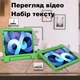 Чехол STR EVA с ручкой подставкой для Apple iPad 11" 2025 (A16) Green - изображение 5