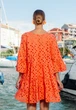 Пляжная туника с вышивкой Fresh Cotton 4070 F-010 C 44(M) Оранжевый - изображение 2