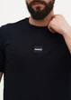 Футболка чоловіча HUGO Logo Label Patch HB-2290Black L - зображення 3