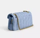 Сумка Coach Tabby Shoulder Bag 26 With Pillow Quilting Brass/Bluebell - зображення 2
