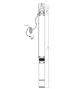 Насос глубинный центробежный Pumpman 3.5КСЕМ3-16-1,1 (CV032266) - изображение 2