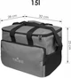 Термосумка Tribe Cooler 15 л Серая (T-IF-0010-grey) - изображение 2