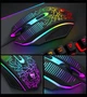 Игровой комплект клавиатура и мышь наушники коврик 4в1 Linmoni TF-400 Kit с RGB подсветкой для геймеров - изображение 3