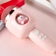 Караоке-микрофон с аккумулятором Animals F812 Bluetooth AUX Earphones 1800mAh беспроводной с колонкой с эффектом изменения голоса Pink - изображение 2