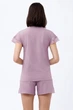Пижама: футболка и шортики Roksana 50(2XL) Розовый (112323) - изображение 2