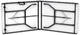 Набір садових меблів ModernHome by Multistore NZK-180S+2PCS BK-180 - зображення 7