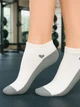 Набор женских носков коротких хлопковых Лео Grey Heart 36-40 12 пар Белый/Серый (ROZ6501062305) - изображение 3