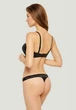 Бесшовный комплект классический бюстгальтер с пуш-ап collection Charming Lace Marc & Andre A4-0542в 70A черный - изображение 3