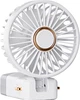 Ручной / настольный вентилятор на аккумуляторе Foldable Fan складной вентилятор с дисплеем, белый (104064570) - изображение 7